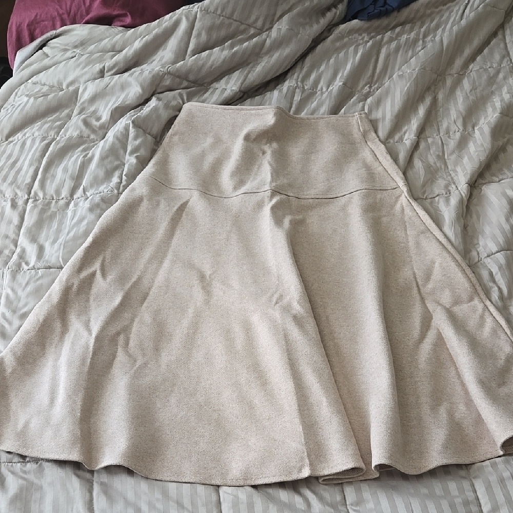 Elegant Cream Skirt